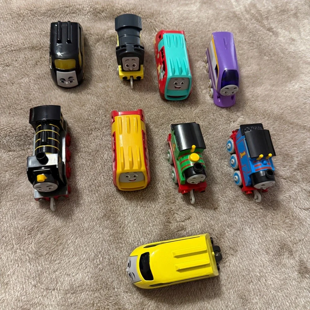 Thomas & Friends All Engines Go Diecast Train Lot Thomas Percy Kana Hiro 9pc